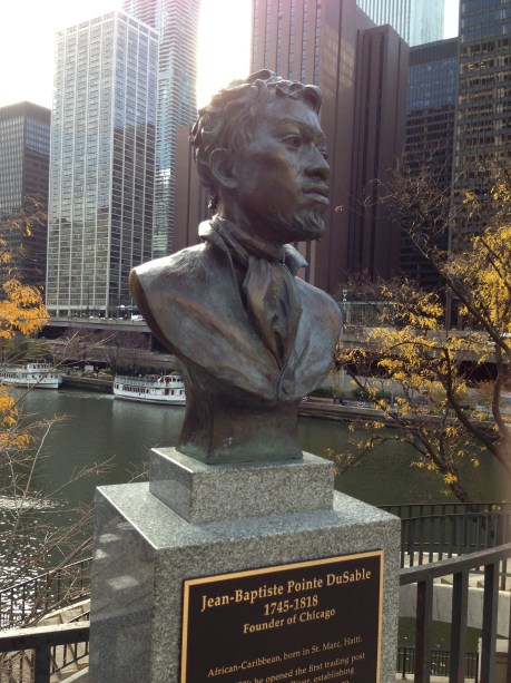 Bust of Jean Baptiste Point de Sable