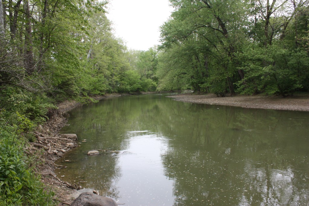 Image of the Wabash river in Indiana