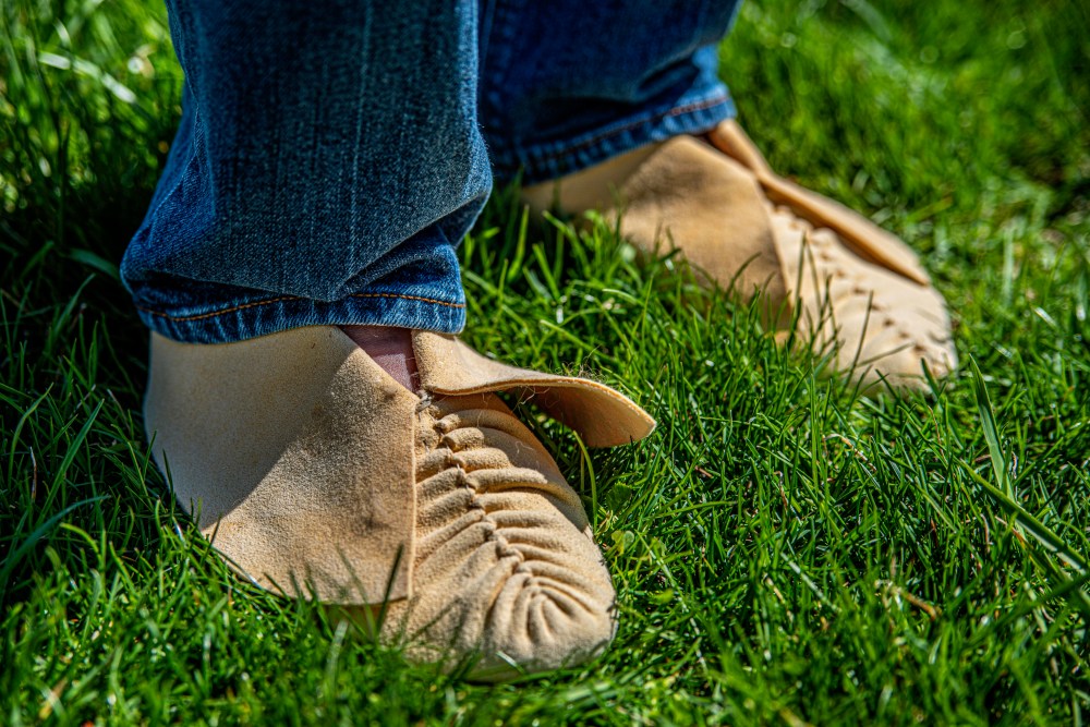 Kristina’s completed center seam mahkisina