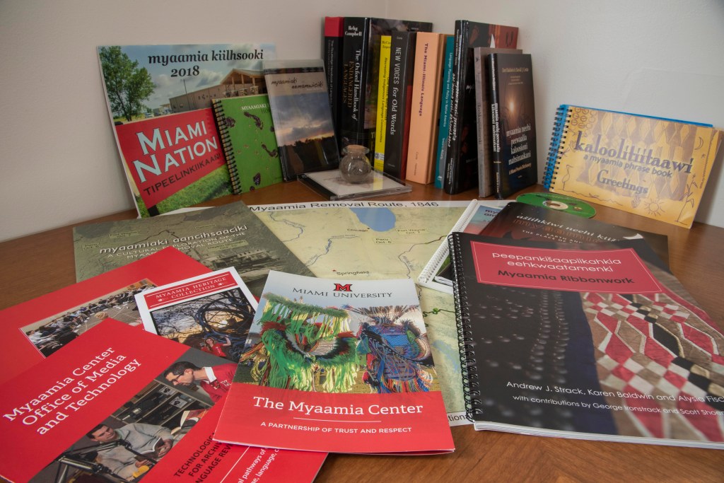 Publications produced by the Myaamia Center