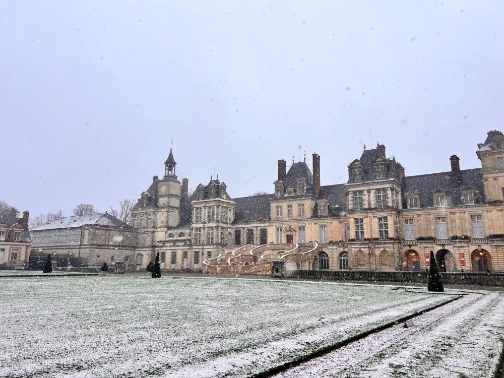The palace of Fountainebleau