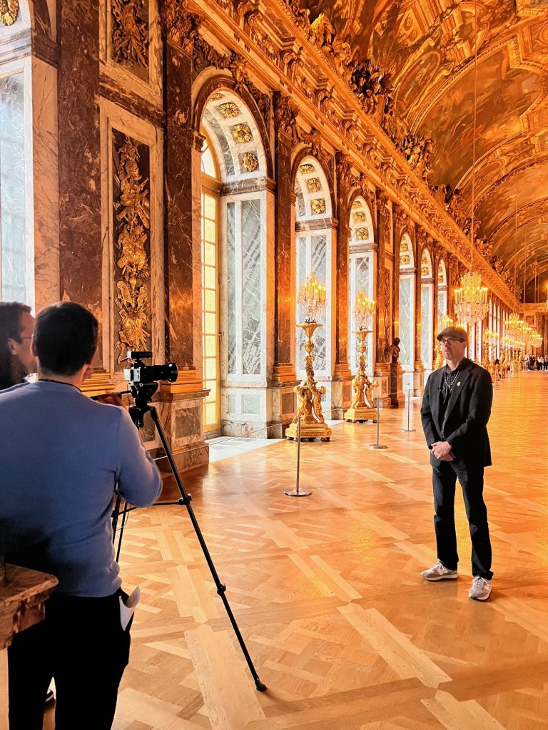 Interview at the Palace of Versailles