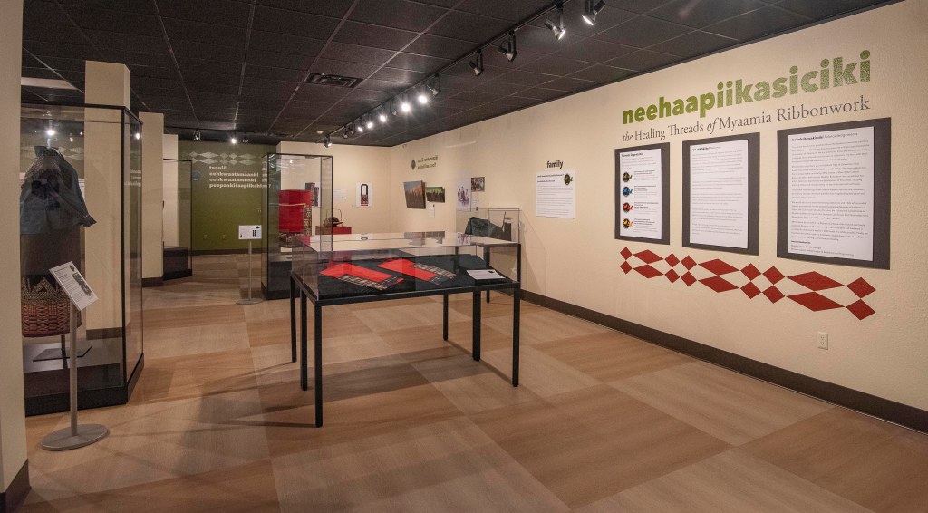 Overlook of the exhibit