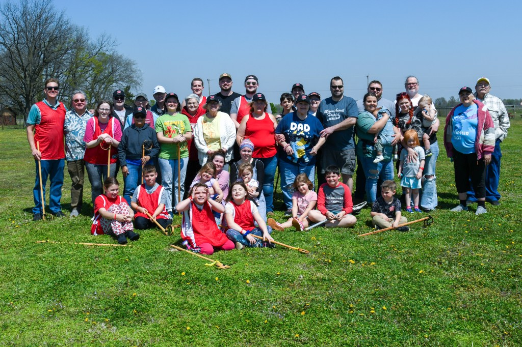 Large outdoor group photo