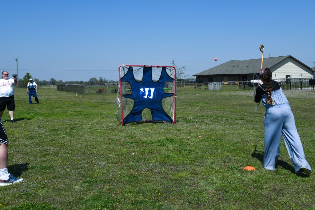 Testing throwing speed