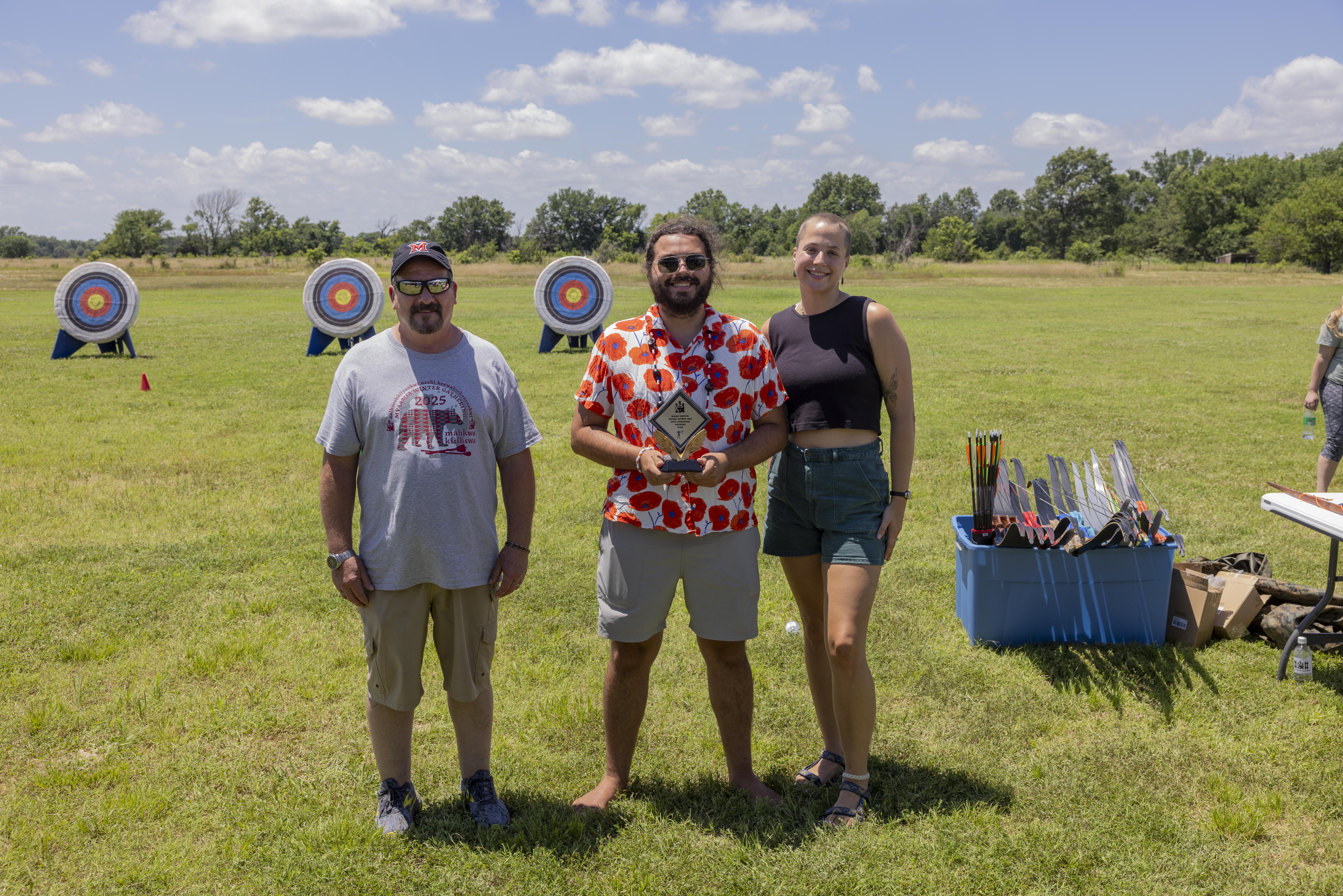Archery winners