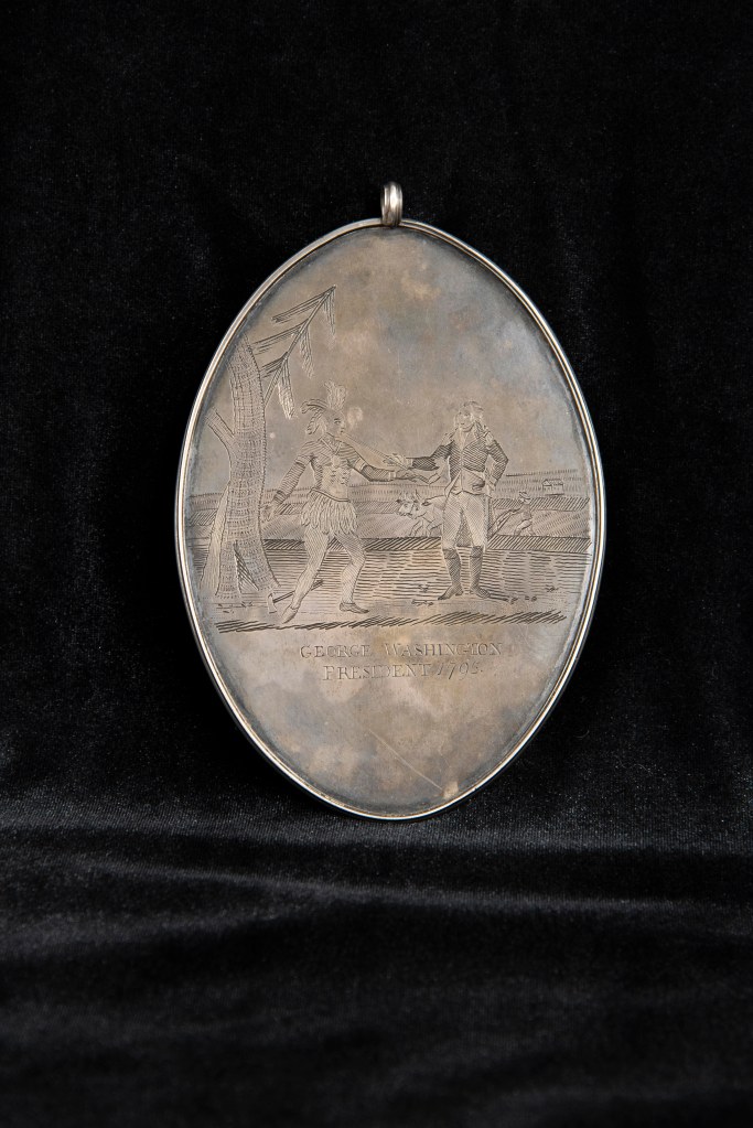 1795 Peace Medal Close Up