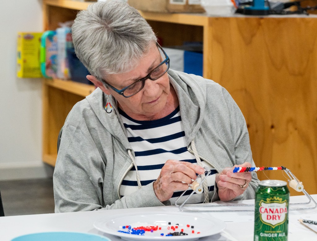 Crafting a wampum project