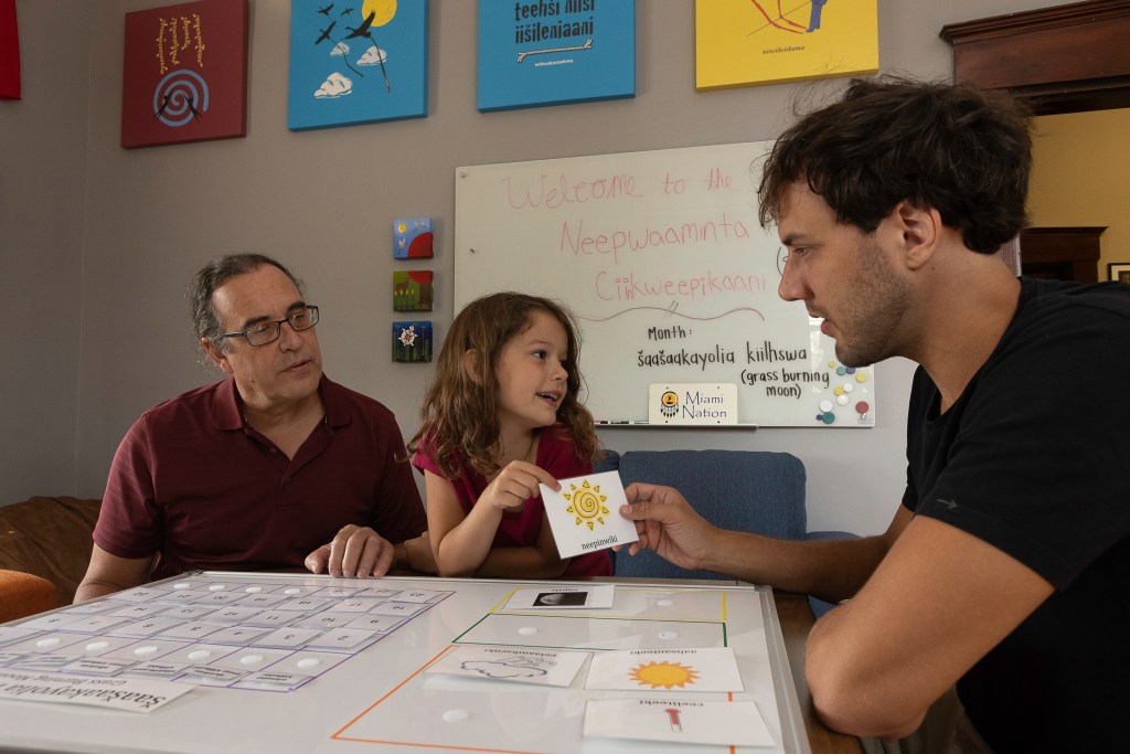 Generational Learning of Myaamia Language - games