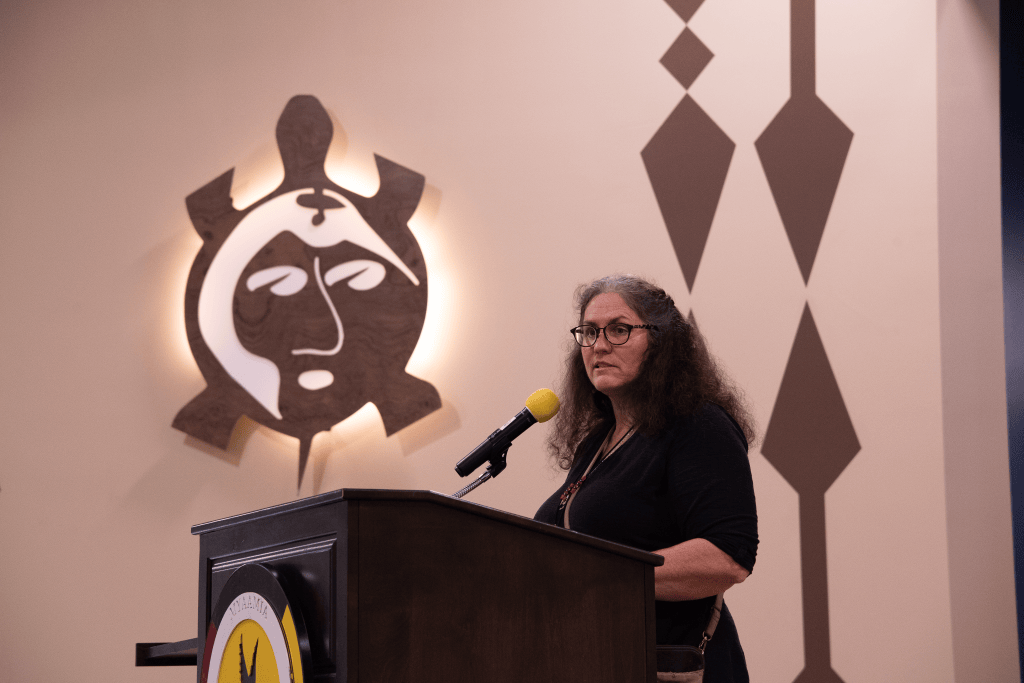 Julie Olds at Winter Gathering